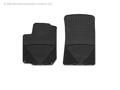 WeatherTech 04 Volkswagen R32 Front Rubber Mats - Black - W31