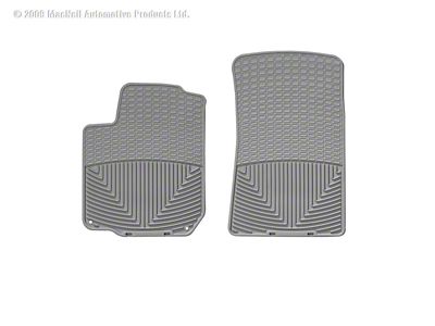 WeatherTech 04 Volkswagen R32 Front Rubber Mats - Grey - W31GR