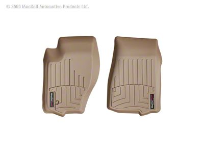 WeatherTech 05-10 Jeep Grand Cherokee Front FloorLiner - Tan - 450131