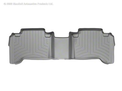Weathertech 05-13 Toyota Tacoma Double Cab Rear FloorLiner - Grey - 460213