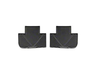 WeatherTech 05+ Cadillac STS Rear Rubber Mats - Black - W193