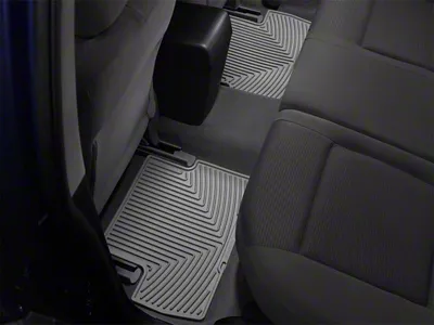 Weathertech 05+ Cadillac STS Rear Rubber Mats - Grey - W193GR