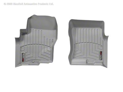 Weathertech 05+ Nissan Frontier Crew Cab Front FloorLiner - Grey - 460471