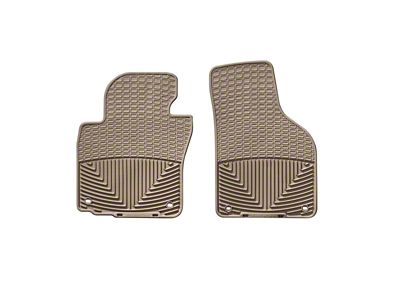 WeatherTech 05+ Volkswagen GLI Sedan Front Rubber Mats - Tan - W53TN