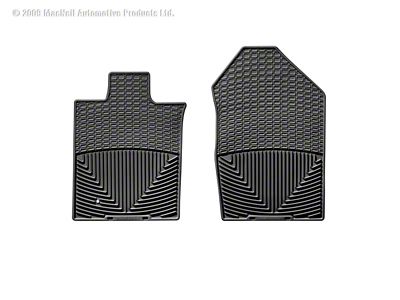 WeatherTech 06-09 Ford Fusion Front Rubber Mats - Black - W97