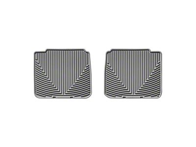 Weathertech 06-10 Lexus GS Rear Rubber Mats - Grey - W85GR