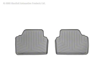 Weathertech 06-12 BMW 328xi Rear FloorLiner - Grey - 461462