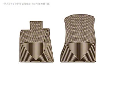 WeatherTech 06-12 Lexus GS 300 Front Rubber Mats - Tan - W79TN