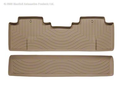 Weathertech 06+ Honda Ridgeline Rear FloorLiner - Tan - 450502