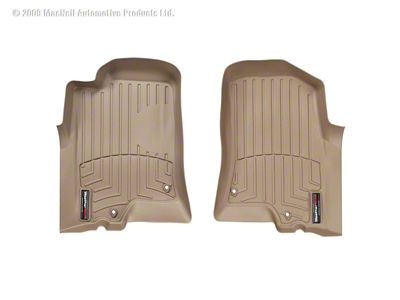 Weathertech 06+ Hummer H3 Front FloorLiner - Tan - 450341