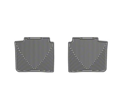 WeatherTech 06+ Lincoln MKZ Rear Rubber Mats - Grey - W256GR