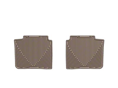 WeatherTech 06+ Lincoln MKZ Rear Rubber Mats - Tan - W256TN