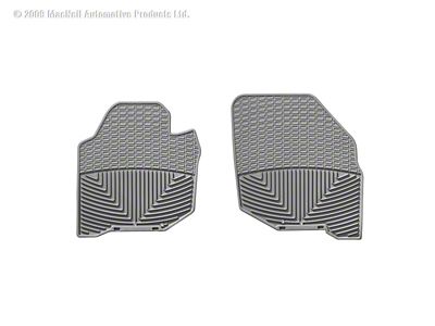 Weathertech 07-08 Honda Fit Front Rubber Mats - Grey - W84GR