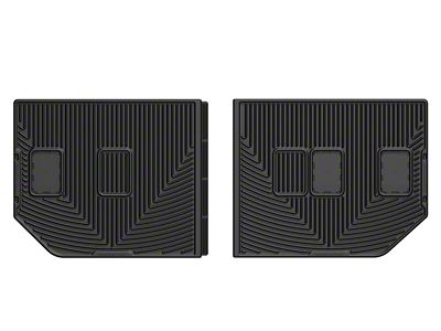 WeatherTech 07-10 Chevrolet Suburban Rear Rubber Mats - Black - W264