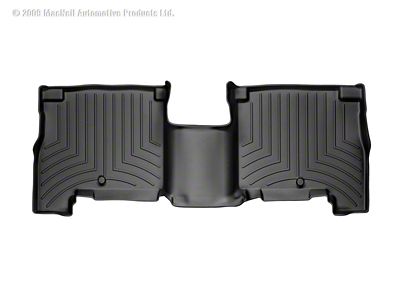 WeatherTech 07-12 Hyundai Santa Fe Rear FloorLiner - Black - 440962