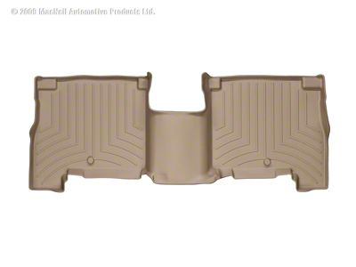 WeatherTech 07-12 Hyundai Santa Fe Rear FloorLiner - Tan - 450962