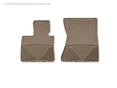 WeatherTech 07-13 BMW X5 Front Rubber Mats - Tan - W74TN