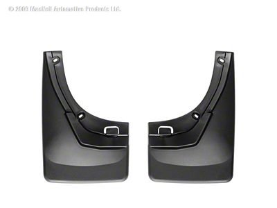 WeatherTech 07-13 Chevrolet Tahoe No Drill Mudflaps - Black - 120014