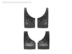 Weathertech 07+ Chevrolet Avalanche No Drill Mudflaps - Black - 110008-120016