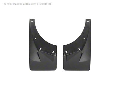 WeatherTech 07+ Chevrolet Avalanche No Drill Mudflaps - Black - 110008