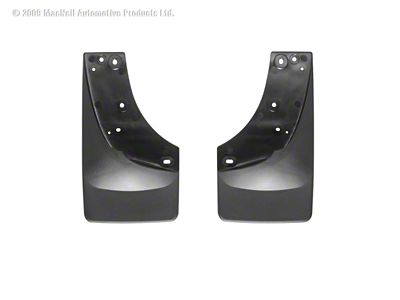 WeatherTech 07 Chevrolet Sliverado Classic No Drill Mudflaps - Black - 110005