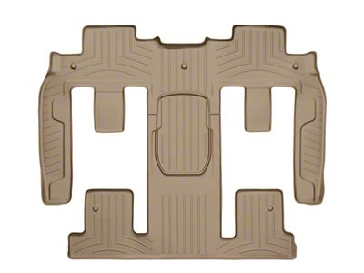 WeatherTech 07+ GMC Acadia Rear FloorLiner - Tan - 451114