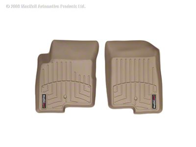 WeatherTech 07+ Jeep Patriot Front FloorLiner - Tan - 450861