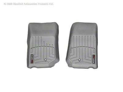 Weathertech 07+ Jeep Wrangler Front FloorLiner - Grey - 461051