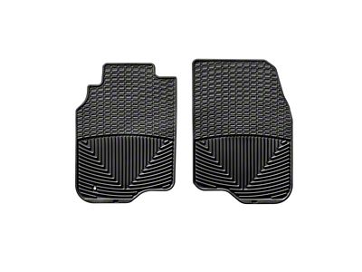 Weathertech 07+ Saturn Aura Front Rubber Mats - Black - W89