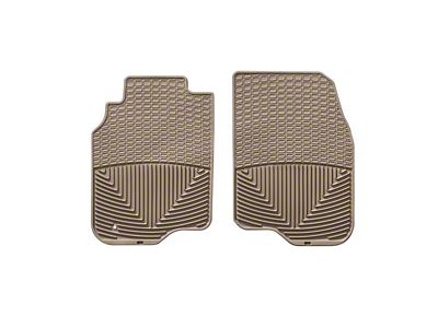 WeatherTech 07+ Saturn Aura Front Rubber Mats - Tan - W89TN