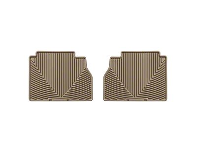 WeatherTech 07+ Toyota Tundra Rear Rubber Mats - Tan - W140TN