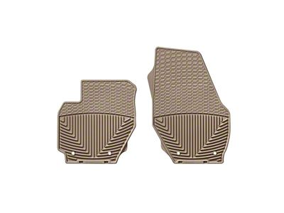 WeatherTech 07+ Volvo S80 Front Rubber Mats - Tan - W169TN