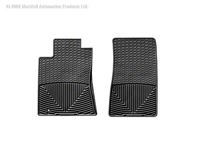 WeatherTech 08-10 Cadillac CTS Front Rubber Mats - Black - W93