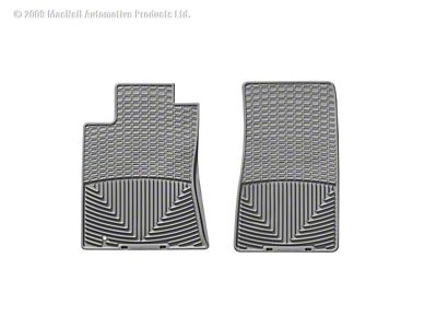 WeatherTech 08-10 Cadillac CTS Front Rubber Mats - Grey - W93GR