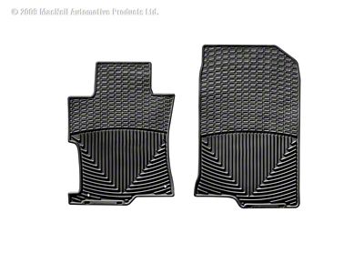 WeatherTech 08-12 Honda Accord Front Rubber Mats - Black - W94