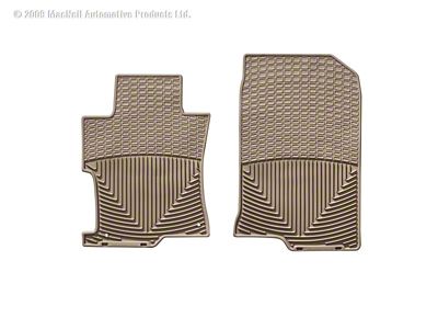 WeatherTech 08-12 Honda Accord Front Rubber Mats - Tan - W94TN