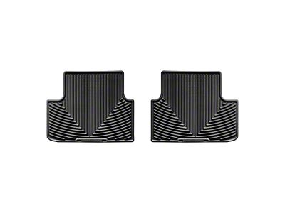 Weathertech 08-12 Honda Accord Rear Rubber Mats - Black - W198