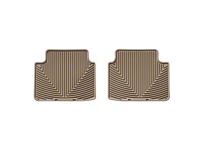 Weathertech 08-12 Honda Accord Rear Rubber Mats - Tan - W150TN