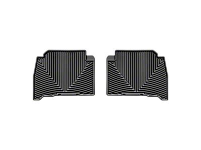 WeatherTech 08-13 Lexus LX570 Rear Rubber Mats - Black - W127