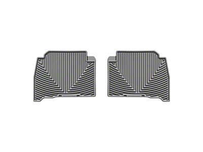 Weathertech 08-13 Lexus LX570 Rear Rubber Mats - Grey - W127GR