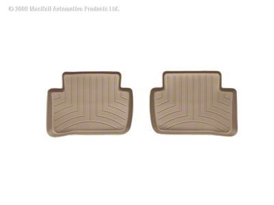 Weathertech 08-13 Mercedes-Benz C-Class W204 Rear FloorLiner - Tan - 451612