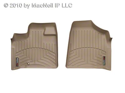 Weathertech 08+ Chrysler Town & Country Front FloorLiner - Tan - 451411
