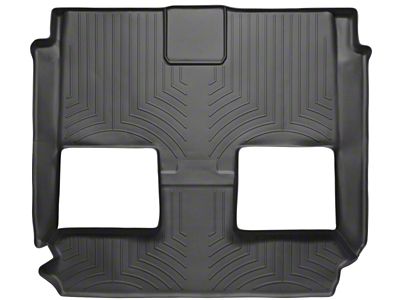 WeatherTech 08+ Chrysler Town & Country Rear FloorLiner - Black - 441414