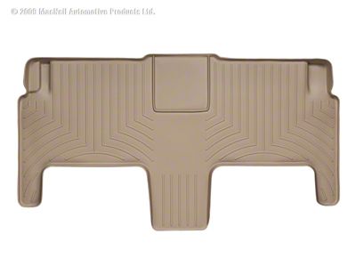 WeatherTech 08+ Chrysler Town & Country Rear FloorLiner - Tan - 451412