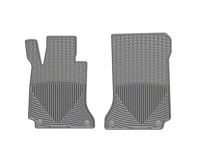 WeatherTech 08+ Mercedes-Benz E-Class Front Rubber Mats - Grey - W287GR