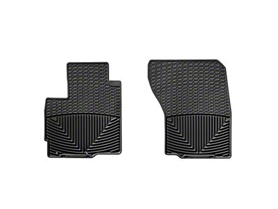 WeatherTech 08+ Mitsubishi Outlander Front Rubber Mats - Black - W83