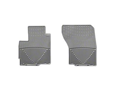 WeatherTech 08+ Mitsubishi Outlander Front Rubber Mats - Grey - W83GR