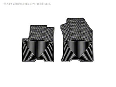 Weathertech 09-11 Ford Focus Front Rubber Mats - Black - W98
