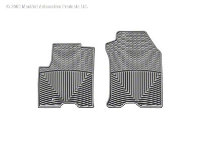 WeatherTech 09-11 Ford Focus Front Rubber Mats - Grey - W98GR
