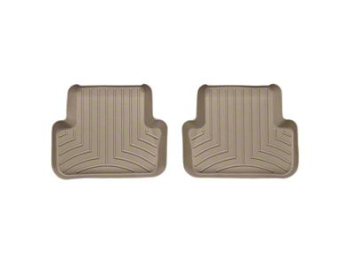 WeatherTech 09-13 Audi A4/S4/RS4 Rear FloorLiner - Tan - 452122
